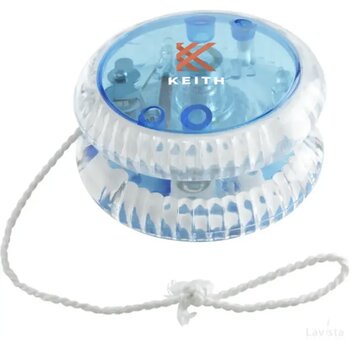 Jojo met knipperend licht Flashyo blauw