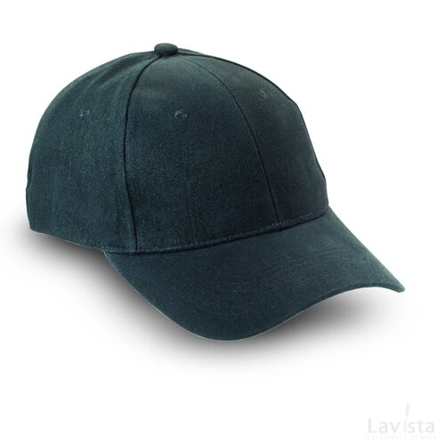 Baseball cap met sluiting Natupro zwart