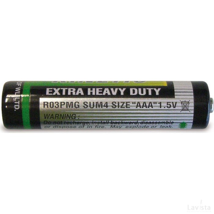 Batterij type um4 (aaa) Bitra 4 multicolour