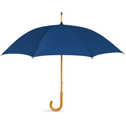 Paraplu met houten handvat Cala blauw