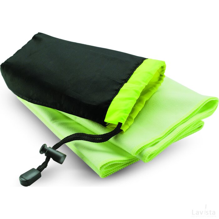 Sporthanddoekje in nylon zakje Drye groen