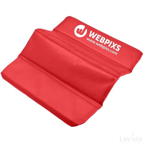 Opvouwbare mat Rood