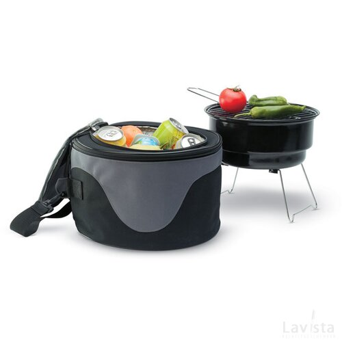 BBQ koeltas Zwart
