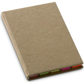 Gerecycled memoblokje Recyclo beige