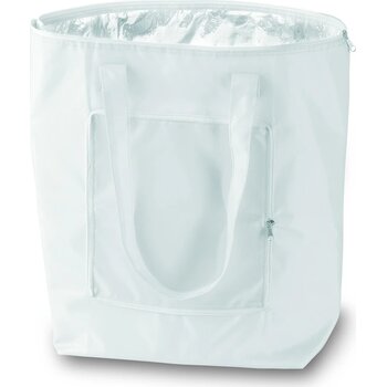 Koeltas van 210t nylon Plicool wit