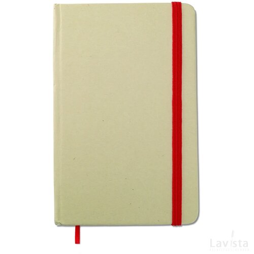 Notitieboekje, gerecycled Evernote rood
