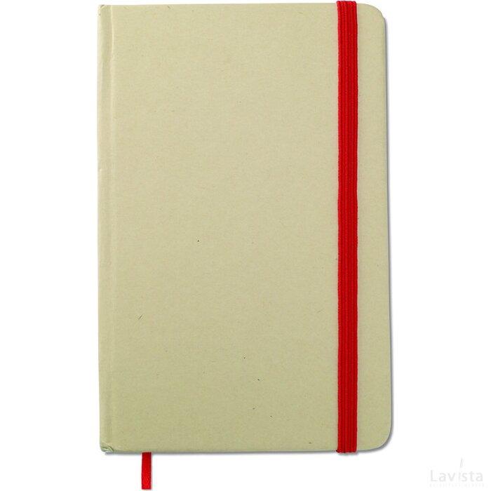 Notitieboekje, gerecycled Evernote rood