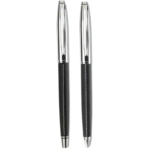 Balpen en rollerbalpen set Baltimore zwart