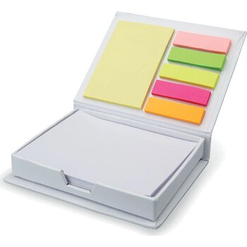 Memoblaadjes en memostickers Memokit wit