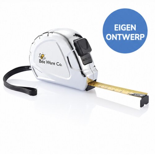Economic Auto stop rolmaat zilver, zwart