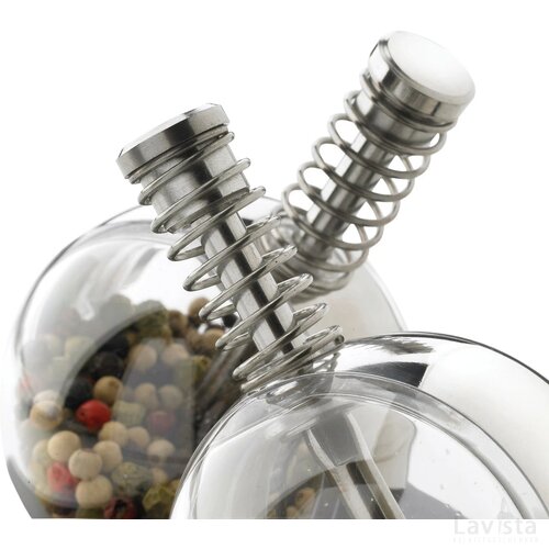 Planet peper & zout set zwart