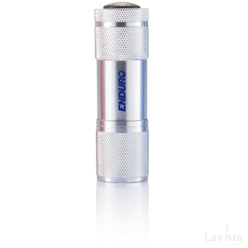 Quattro zaklamp zilver