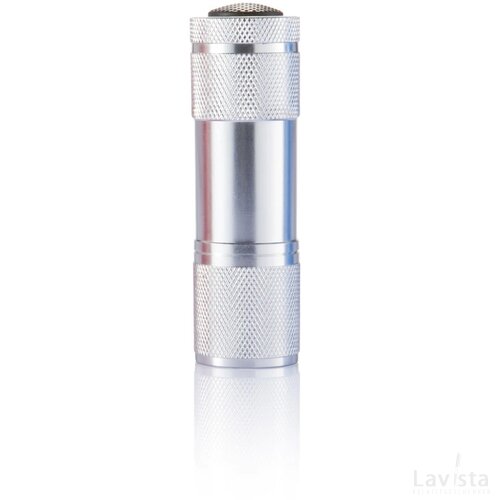 Quattro zaklamp zilver