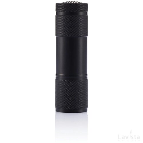 Quattro zaklamp zwart