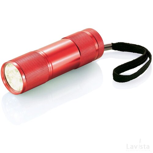 Quattro zaklamp rood