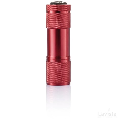 Quattro zaklamp rood