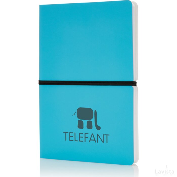 Deluxe softcover A5 notitieboek blauw