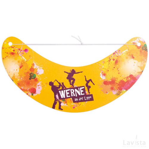 Zonneklep bedrukken | Banaan | Full colour