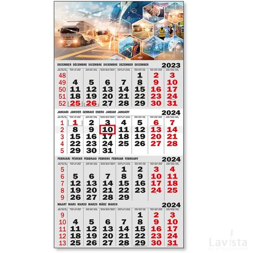 Weekplanning 2016 | 4-maands kalender Budget