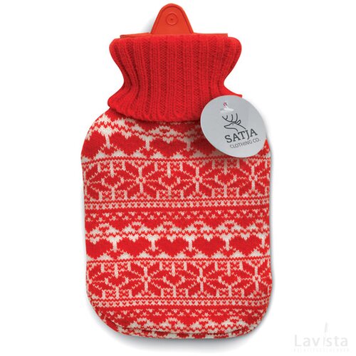 Kruik met trui in Scandinavisch design Rood