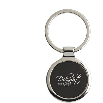 Keytag Circle Sleutelhanger Zwart Keytag Circle Sleutelhanger Zwart