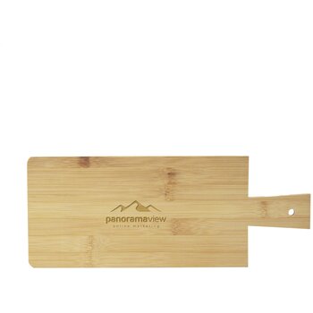 Serveerplank met handvat Zwart/Bruin
