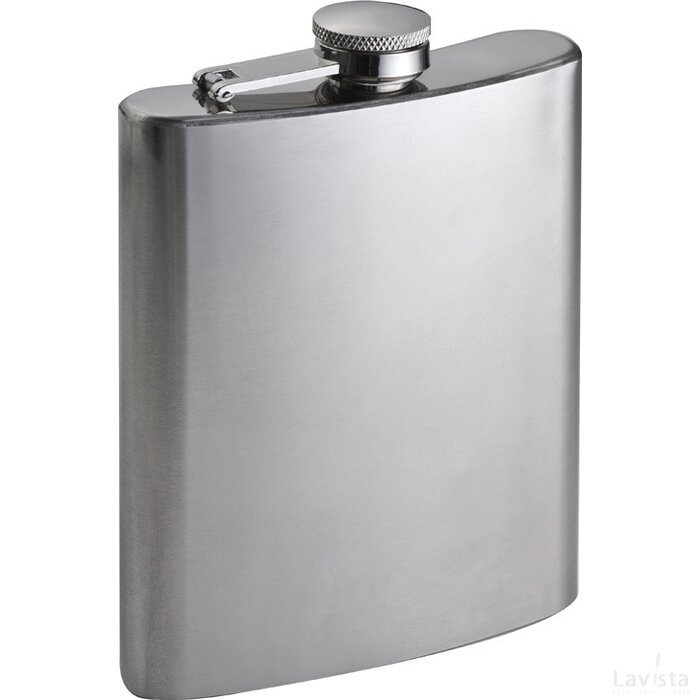 Heupfles Ziva grijs silvergrey
