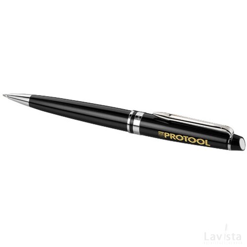 Waterman Expert balpen Zwart,Zilver Zwart, Zilver Zwart/Zilver