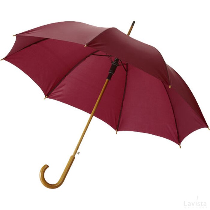 Kyle 23'' automatische klassieke paraplu Rood Donker rood Donkerrood Rood
