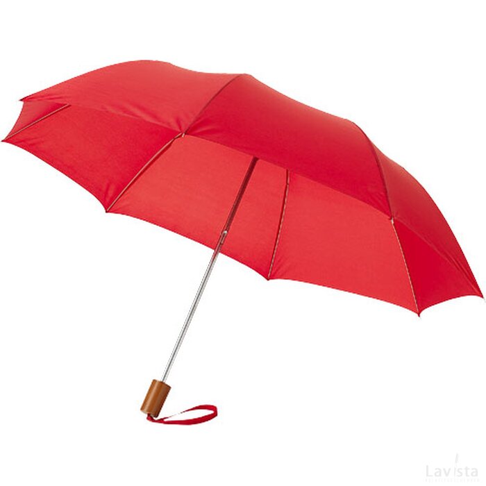 Oho 20'' 2 sectie paraplu Rood