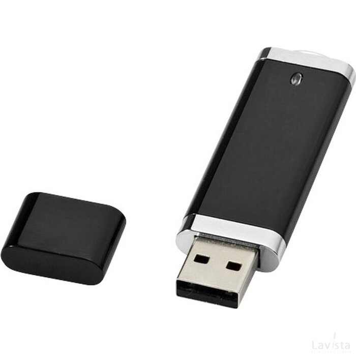 Flat USB 4GB Zwart