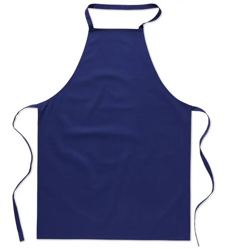 Katoenen keukenschort Kitab blauw