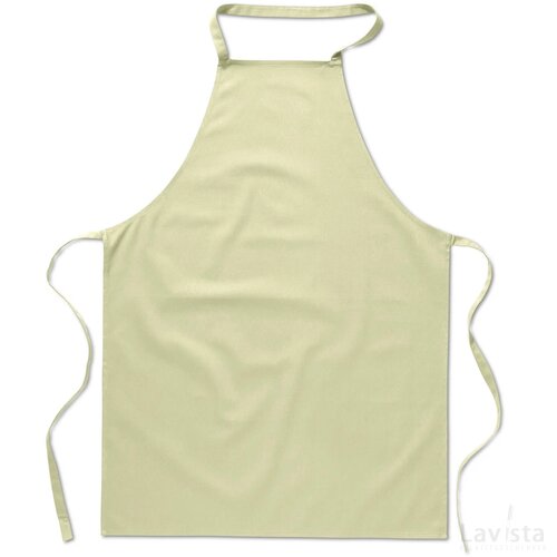 Katoenen keukenschort Kitab beige