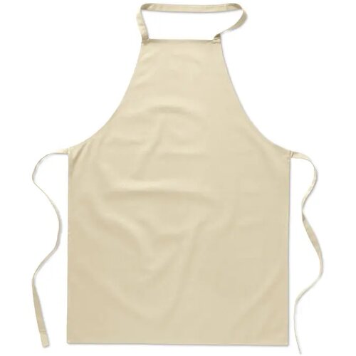 Katoenen keukenschort Kitab beige