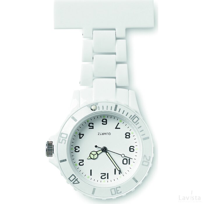 Analoog zusterhorloge Nurwatch wit