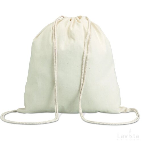 Rugzakje met koord Hundred beige