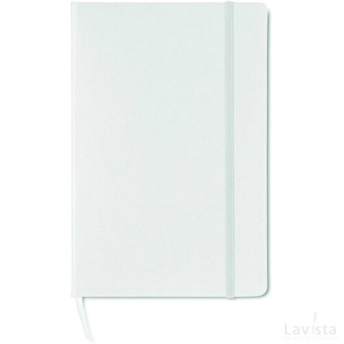 A5 notitieboek Squared wit