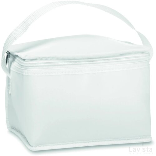 Koeltas voor 6 blikjes Cubacool wit
