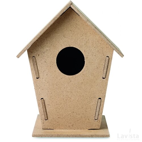 Vogelhuisje van mdf Woohouse hout