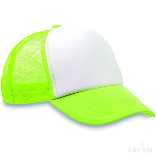 Truckers baseball cap Trucker cap neon groen