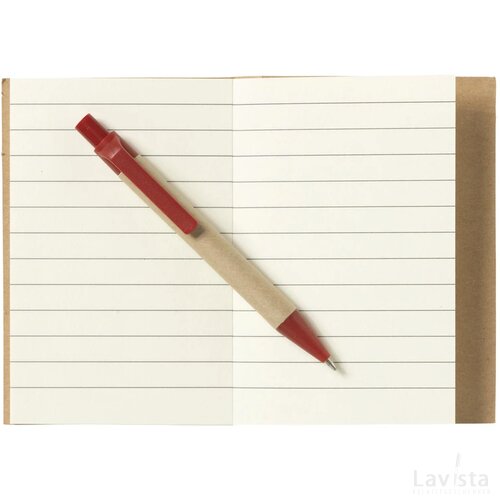 Recyclenote-S Notitieboekje Rood