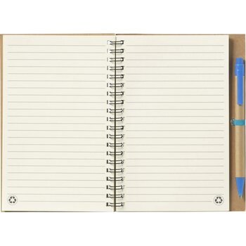 Recyclenote-L Notitieboekje Blauw