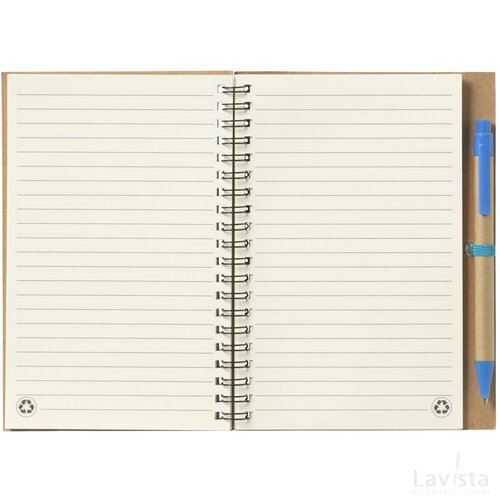 Recyclenote-L Notitieboekje Blauw