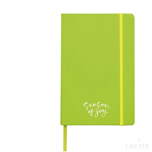 Pocket Notebook A5 Limegroen