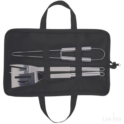 Bbq-Kit Barbecueset Lichtgrijs