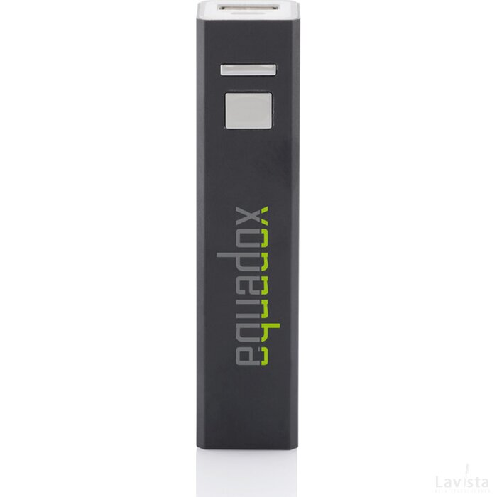 2.200 mAh powerbank zwart