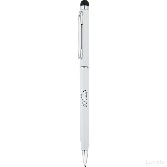 Aluminium touchscreen pen wit