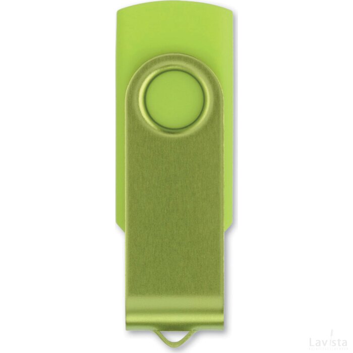 USB stick 2.0 Twister 4GB licht groen