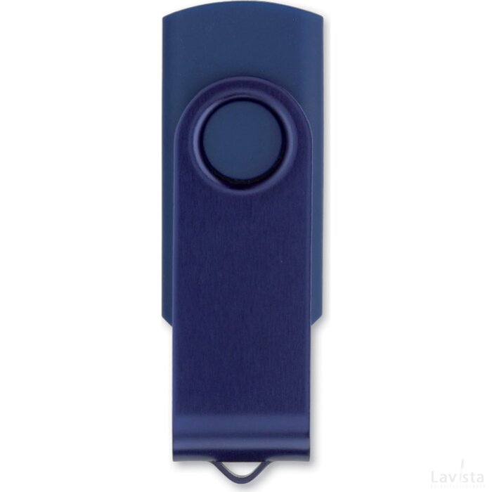 USB stick 2.0 Twister 4GB donker blauw