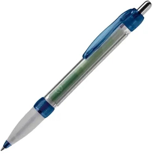 Balpen banner transparant transparant blauw